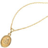 Kinder Anhänger Engel Schutzengel 333 Gold Gelbgold mattiert Kinderanhänger – Bild 4