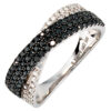 Damen Ring 585 Gold Weißgold mit Diamanten Brillanten 0,67ct. Weißgoldring – Bild 2