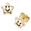 Kinder Ohrstecker Stern Sterne 333 Gold Gelbgold Ohrringe Kinderohrringe – Bild 2