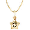Kinder Anhänger Stern 333 Gold Gelbgold Kinderanhänger – Bild 3
