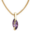 Anhänger 585 Gold Gelbgold 1 Amethyst lila violett Goldanhänger – Bild 4