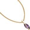 Anhänger 585 Gold Gelbgold 1 Amethyst lila violett Goldanhänger – Bild 5