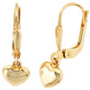 Kinder Boutons Herz 333 Gold Gelbgold Ohrringe Ohrhänger Kinderohrringe – Bild 2