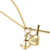 Anhänger Glaube Liebe Hoffnung 333 Gold Gelbgold – Bild 4