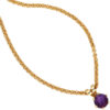 Anhänger 585 Gold Gelbgold 1 Amethyst lila violett Goldanhänger – Bild 4