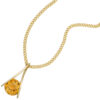 Anhänger 375 Gold Gelbgold 1 Citrin orange Goldanhänger – Bild 3