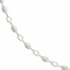 Collier Halskette 585 Gold Weißgold mattiert 44,5 cm Kette Goldkette – Bild 3