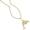 Kinder Anhänger Delfin 333 Gold Gelbgold Kinderanhänger – Bild 3