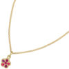 Kinder Anhänger Blume 333 Gold Gelbgold Kinderanhänger – Bild 3