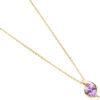 Anhänger 333 Gold Gelbgold 1 Amethyst lila violett Goldanhänger – Bild 3