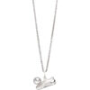 Anhänger Fußball Fußballschuh mit Ball 925 Sterling Silber mattiert – Bild 3