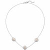 Collier Halskette 925 Sterling Silber bicolor vergoldet Kette Silberkette – Bild 2