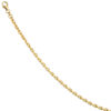 Ankerarmband 585 Gold Gelbgold diamantiert 21 cm Armband Goldarmband – Bild 2