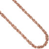 Collier Halskette 925 Sterling Silber rotgold vergoldet 50 cm Kette – Bild 3