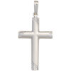 Anhänger Kreuz 925 Silber matt Kreuzanhänger Silberkreuz mit Kette 60 cm – Bild 3