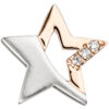 Kinder Schmuck-Set Stern 925 Silber rosegold vergoldet Zirkonia mit Kette 42 cm – Bild 4