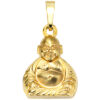 Anhänger Buddha 333 Gold Gelbgold mit Kette 45 cm – Bild 3
