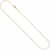 Schmuck-Set 333 Gold Gelbgold mit Zirkonia und Kette 45 cm – Bild 5