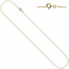 Schmuck-Set 333 Gold Gelbgold mit Zirkonia Ohrringe und Kette 42 cm – Bild 5