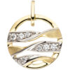 Schmuck-Set 333 Gold Gelbgold mit Zirkonia Ohrringe und Kette 45 cm – Bild 4