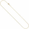 Schmuck-Set 333 Gold Gelbgold Granat-Herzen mit Kette 42 cm – Bild 5