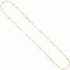Schmuck-Set 585 Gold Gelbgold Granate und Diamanten mit Kette 45 cm – Bild 5