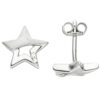 Kinder Schmuck-Set Stern 925 Sterling Silber mit Zirkonia und Kette 42 cm – Bild 3