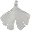 Anhänger Ginko Ginkgo 925 Sterling Silber matt mit Kette 45 cm – Bild 3