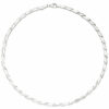 Collier Halskette 925 Silber 210 Zirkonia 45 cm Kette Silberkette