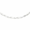 Collier Halskette 925 Silber 210 Zirkonia 45 cm Kette Silberkette – Bild 2