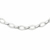 Collier Halskette 925 Silber 144 Zirkonia 45 cm Kette Silberkette – Bild 2