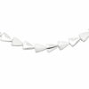 Collier Halskette 925 Silber 120 Zirkonia 45 cm Kette Silberkette – Bild 2