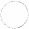 Collier Halskette 925 Sterling Silber 45 cm Kette Silberkette