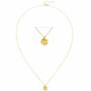 Collier 750 Gold Gelbgold matt 45 cm
