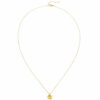 Collier 750 Gold Gelbgold matt 45 cm – Bild 2