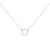 Collier 585 Gold Weißgold 42 cm – Bild 3