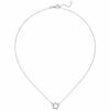 Collier Halskette Blume 925 Sterling Silber 45 cm Kette