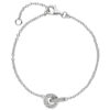 Armband 925 Sterling Silber 20 Zirkonia – Bild 2
